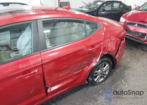 2018 Hyundai Elantra Value Edition из США, поврежденный, VIN 5NPD84LFXJH218923